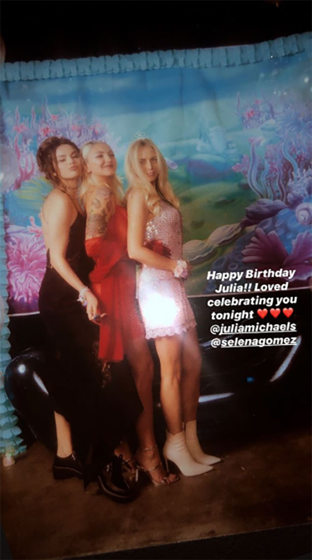 Selena Gomez, Julia Michaels, Birthday Party